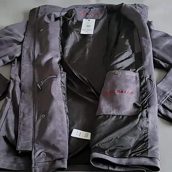 Robert Graham 4 Pockets Field Jacket Dark Gray Size L